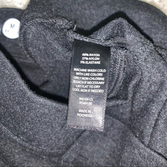 Betabrand Boot-Cut Dress Pants Size Medium Petite Charcoal Grey Stretch NWOT - Picture 12 of 12